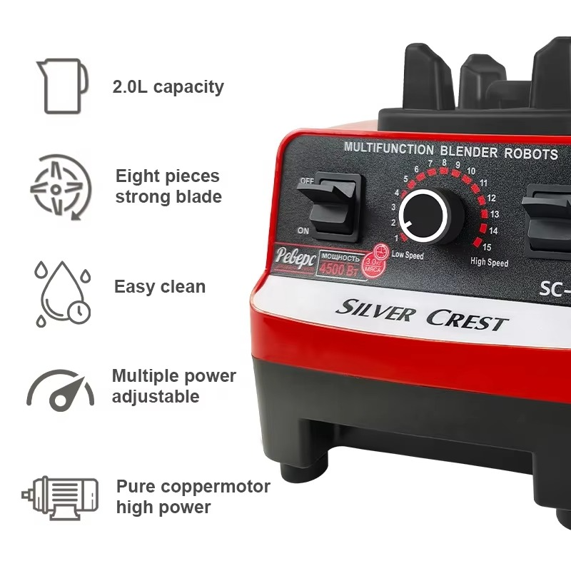4500W Heavy Duty Commercial Mixer